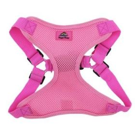 Wrap and Snap Choke Free Dog Harness by Doggie Design - Candy Pink (Option: Large)