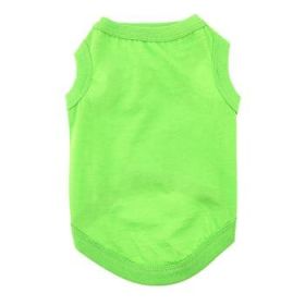 Cotton Dog Tank - Green Flash (Option: Small)