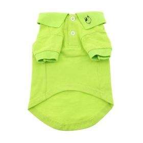 Solid Dog Polo - Green Flash (Option: 2X-Large)