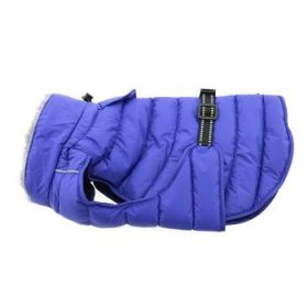 Alpine Extreme Weather Puffer Coat - Navy Blue (Option: Large)