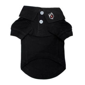 Solid Dog Polo - Jet Black (Option: X-Small)