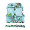 Cool Mesh Dog Harness with Leash - Surfboards and Palms