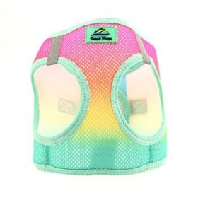 American River Choke Free Dog Harness Ombre Collection - Beach Party (Option: 3X-Large)