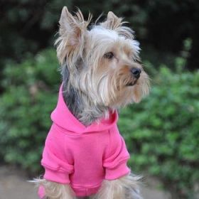 Flex-Fit Dog Hoodie - Pink (Option: 2X-Large)