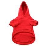 Flex-Fit Dog Hoodie - Red (Option: Large)