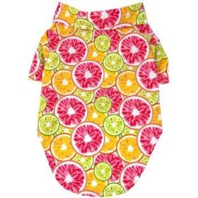 Hawaiian Camp Shirt - Citrus Slice (Option: X-Small)