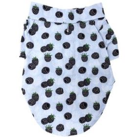 Hawaiian Camp Shirt - Blackberries (Option: Medium)